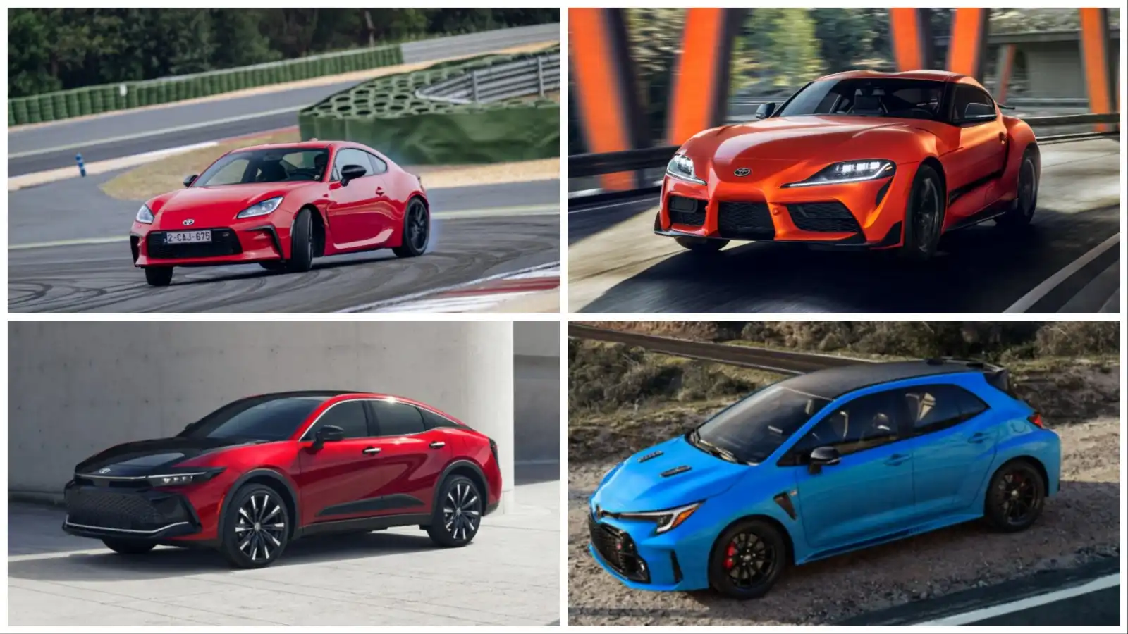Top 7 Toyota Sports Cars in 2024