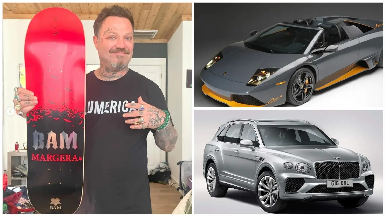 Bam Margera Car Collection and Net Worth in 2024