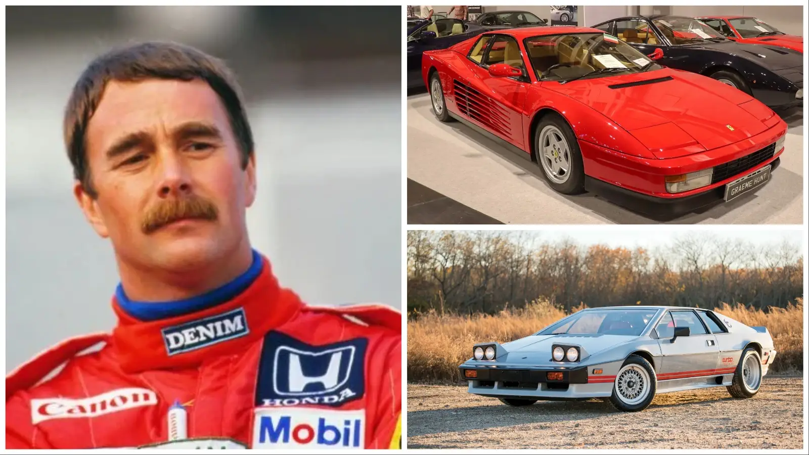 Nigel Mansell Car Collection in 2024